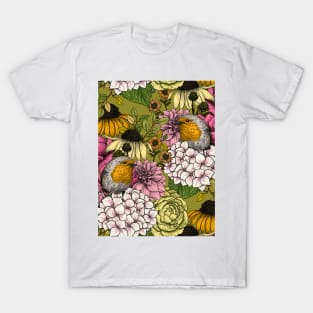 Robins in the garden T-Shirt